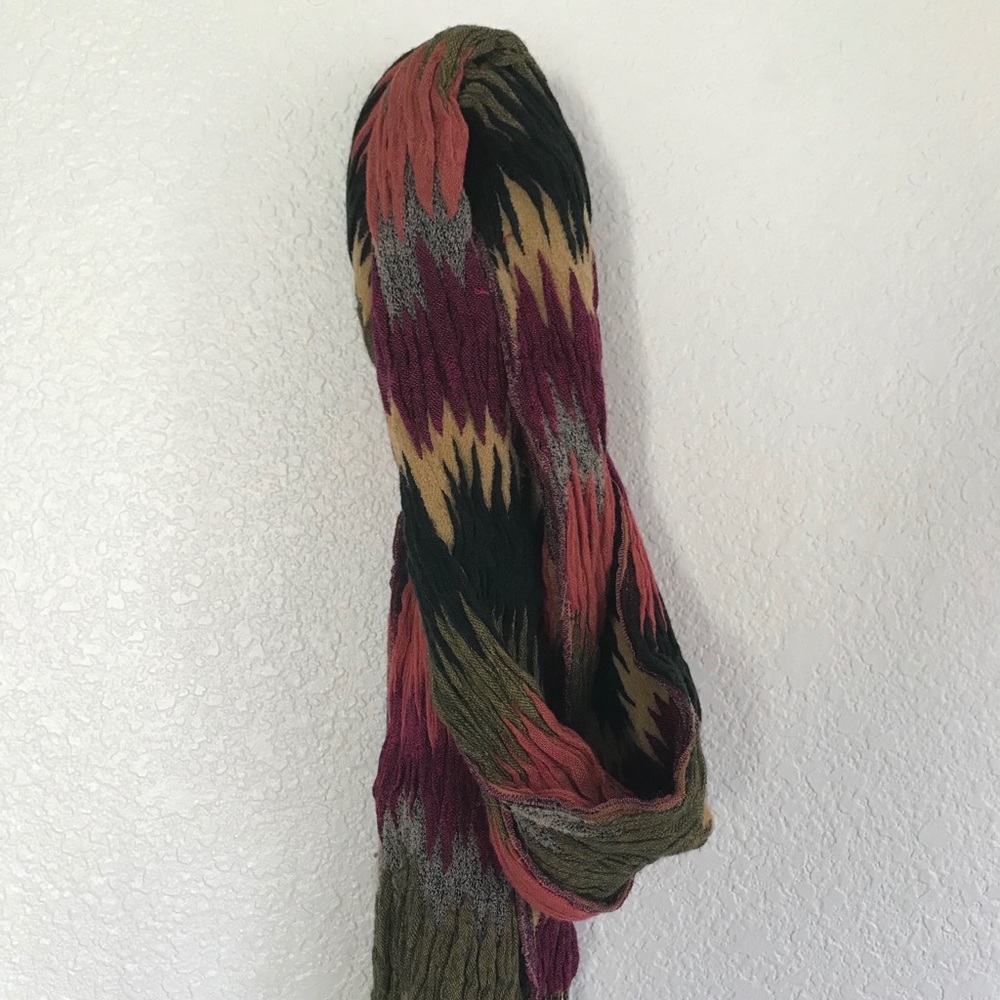 Beautiful fall colored Tolani scarf